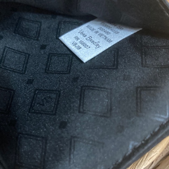 🆕 “Moonless Night” Vera Bradley Black Quilted Tri-Fold Wallet! HTF! 💥 - Picture 8 of 11
